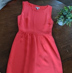 JCrew Coral Camille Sheath Dress
